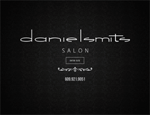 Tablet Screenshot of danielsmitssalon.com